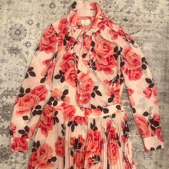 kate spade Dresses & Skirts - Kate spade Pink and Red Roses set